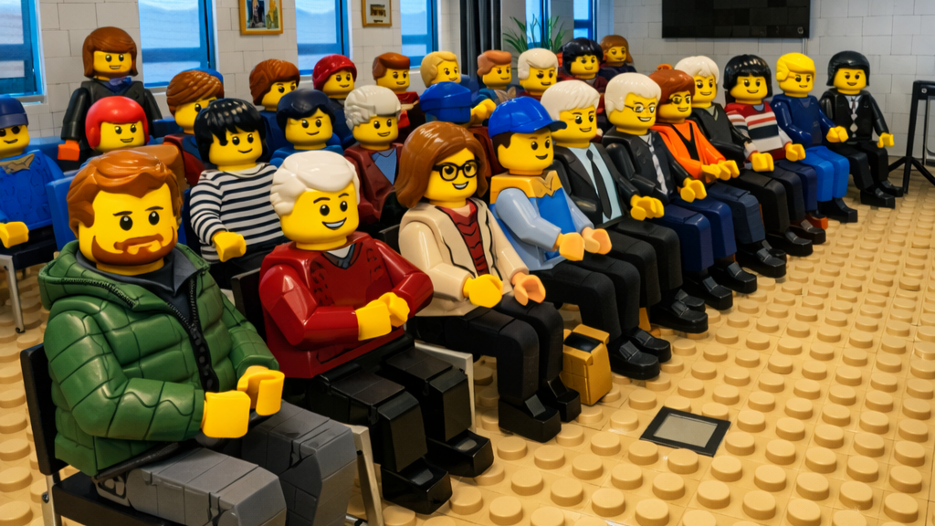 Fræðandi og fjölsóttur fyrirlestur um gervigreind