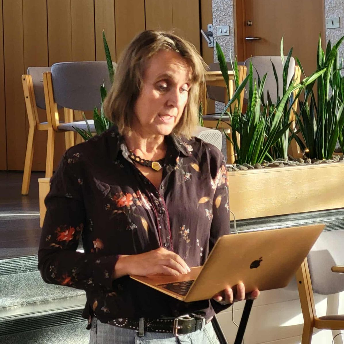 Mynd - Þórunn Rakel Gylfadóttir kynnti bókina Mzungu